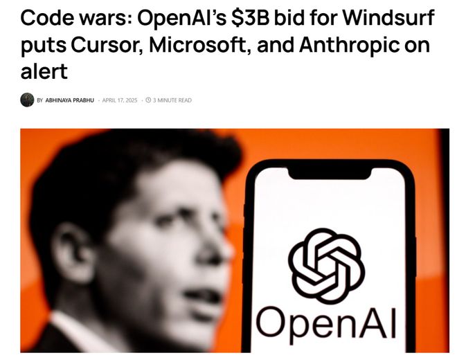 penAI天塌了！谷歌半路截胡30亿天价收购开元ky棋牌MIT满分学霸CEO反手毁约O(图2)